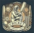 create a cricket logo design with copyright protection