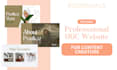 design a high converting ugc portfolio canva website, epk