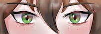 banners de ojos estilo anime