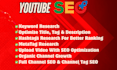 do youtube SEO to rank your videos and grow your channel