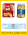 do atc box, label, pouch pack design and mockup