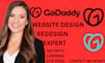 godaddy website redesign godaddy website design godaddy website