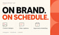 create canva social media posts with captions and scheduling
