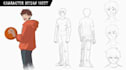 design high quality character designs and reference sheets