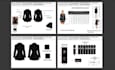 design luxury fashion clothes, technical drawing tech pack