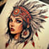 draw a attractive american traditional tattoo design