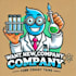 do make science lab mascot logo design with express delivery