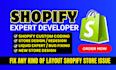 do shopify liquid development and shopify bug fixing