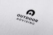 design a highly business minimal geometric logo