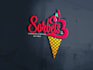 do modern restaurant BBQ grill pizza coffee food logo design