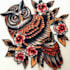 create a beautiful american traditional tattoo desing
