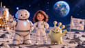 create cinematic 3d cartoon animation in movie style
