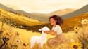 draw children book illustration and children book illustration