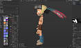 do 3d character modeling cartoon character 3d modeling stylized character 3d rig