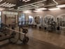 design gym or fitness center with photorealistic rendering