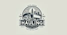 design beautiful hauling logo within