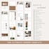 provide a ready to print airbnb welcome book template