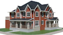 model 3d building and rendering interior and exterior