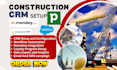 setup construction crm with salesforce hubspot mondaycom coconstruct pipedrive