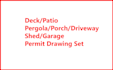 design professional deck addition drawing set for USA permit