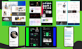 build portfolio website personal website landing page by elementor