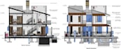 design passive house and net zero home floor plans with sketchup 3d model