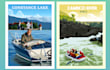 create vintage travel poster for your favorite places