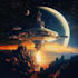 create robot, mecha, spaceship concepts