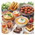 digital food illustration creation