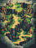 draw a fantasy map illustration