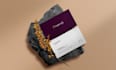 design professional and minimal business card