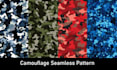 design and redesign camouflage seamless pattern for you