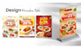 create food poster and banner