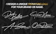 design a personalized signature logo