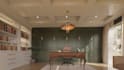 interior design of commercial office, restaurant, hotel, architectural 3d