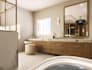 interior design of commercial office, restaurant, hotel, architectural 3d
