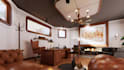 interior design of commercial office, restaurant, hotel, architectural 3d