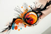 draw an abstract custom tattoo design