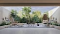 design front yard, back yard, swimming pool landscape design 3d render