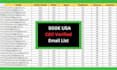 collect niche targeted verified bulk email list and valid email address finding