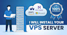 create a vps on contabo, ovh, digitalocean, hostinger, etc