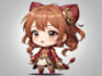 draw a cute chibi anime character