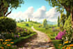 create concept art, fantasy landscapes, background scenes