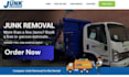 build junk removal website handyman junk removal landing page junk removal leads