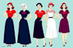 do cartoon tshirt design or vintage clothing illustration