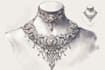 do a quick jewelry sketch design your concept