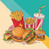 make a food art on food pop art