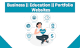 develop business website, landing page and blog website