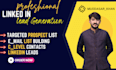 do targeted lead generation using linkedin sales navigator account
