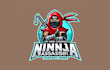 design awesome ninja assassin mascot logo only 15 hours